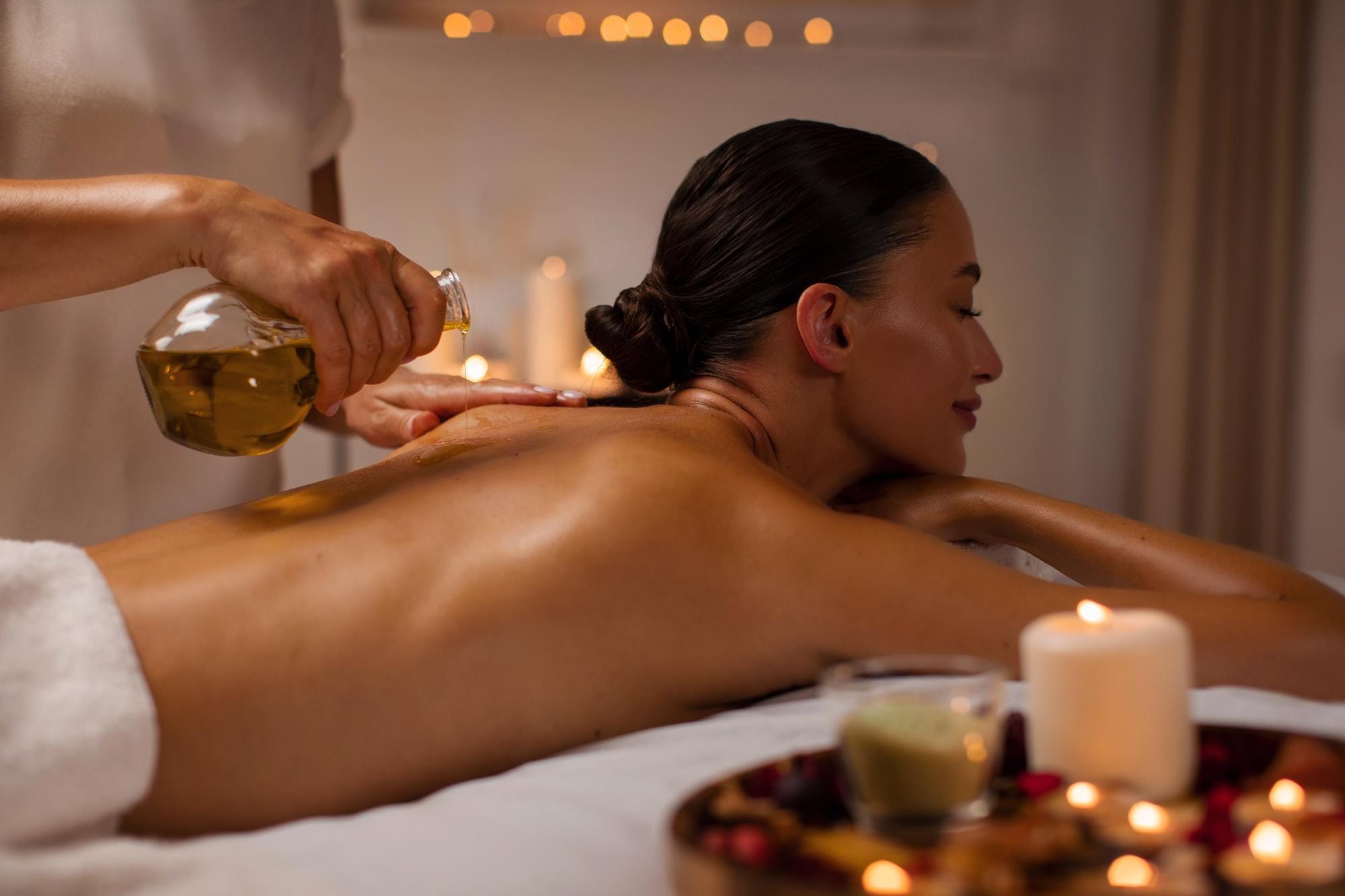 Aromatherapy Body Massage / Aloe Vera / Coconut Oil